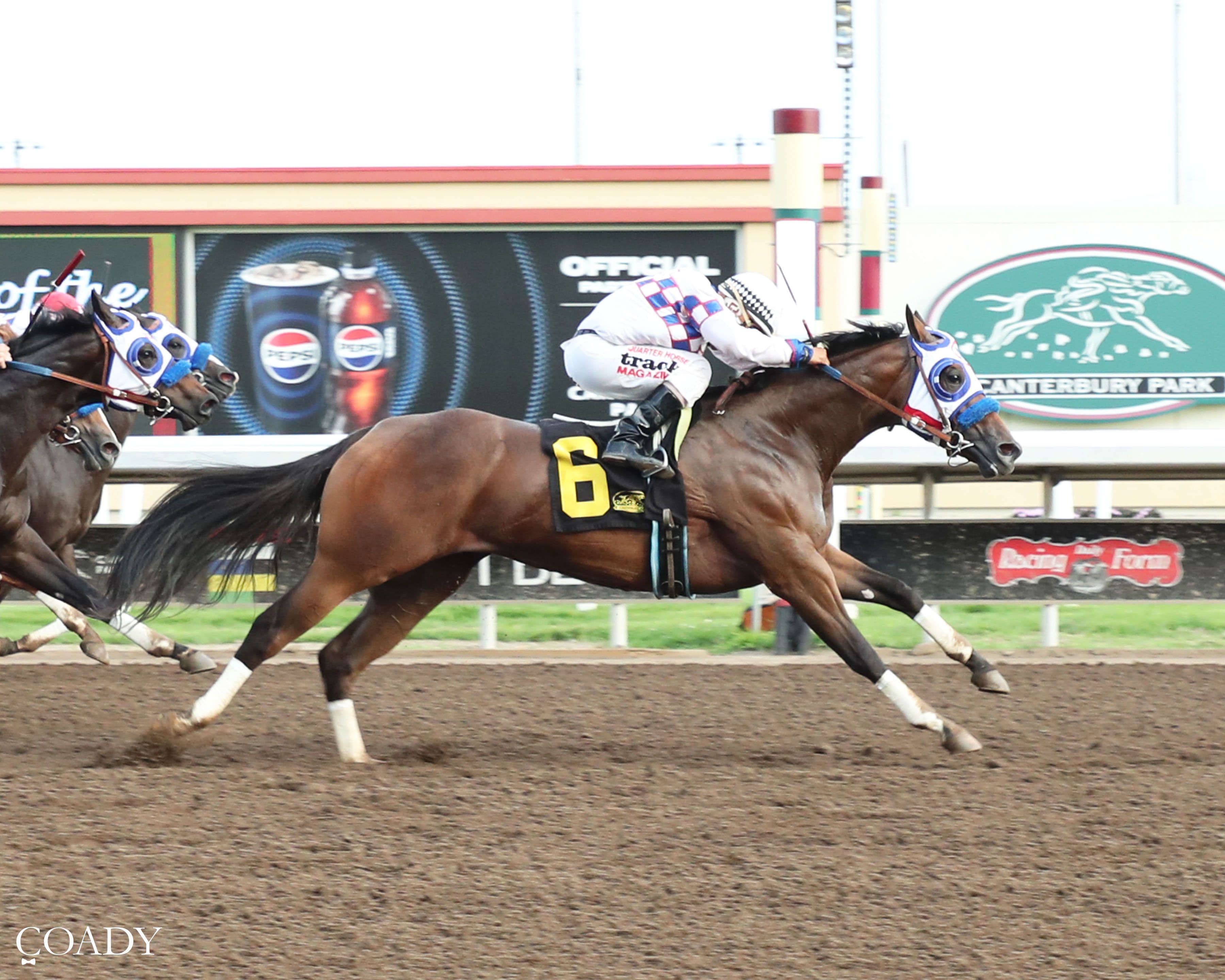 Why So Political Draws Clear To Win $59,400 Northlands Futurity