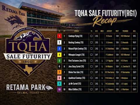 TQHA Sale Futurity-RG1 Webcast Coverage